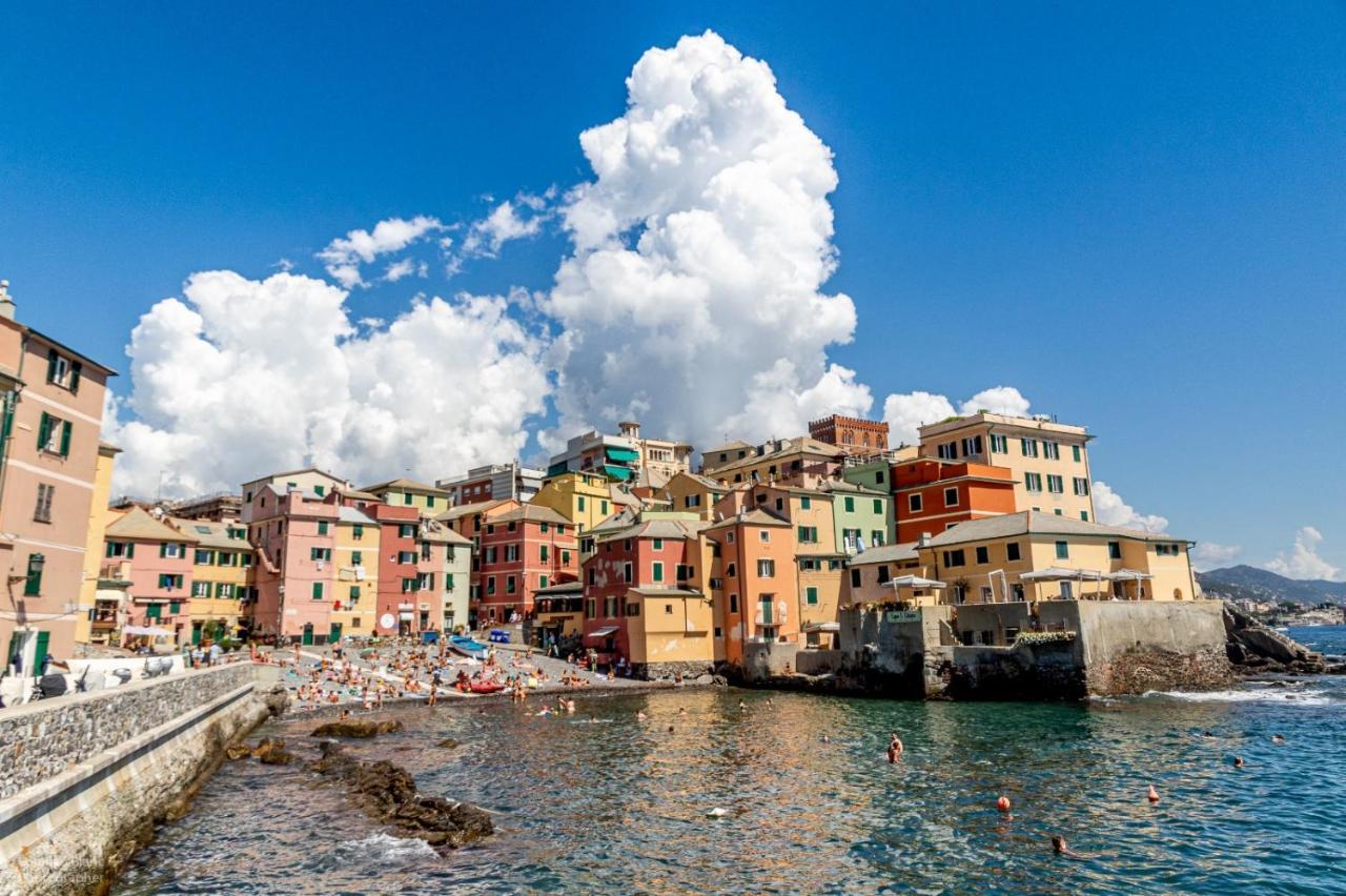 Апартаменты Moonlight In Boccadasse Генуя Экстерьер фото